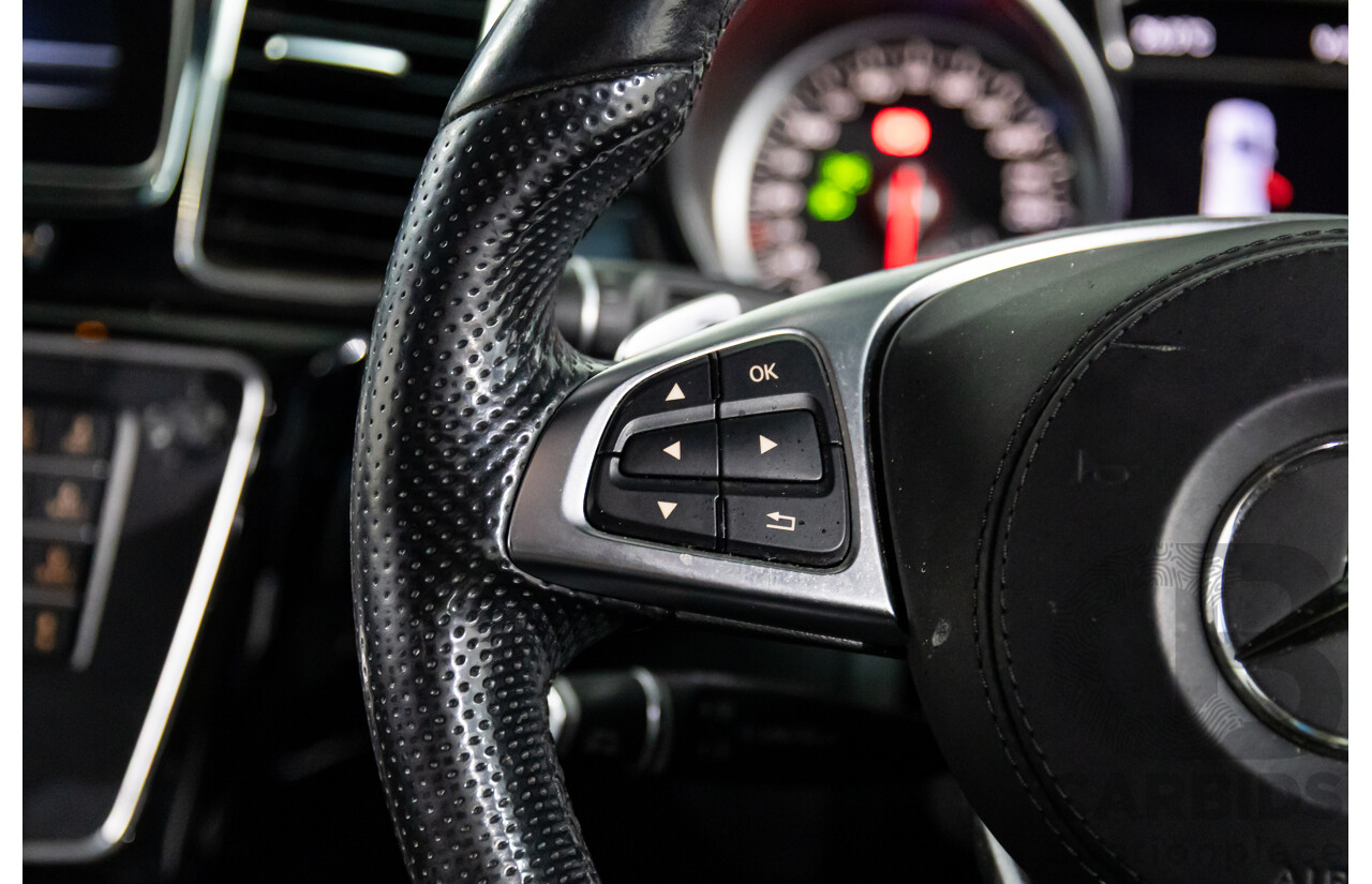 7/2018 Mercedes-Benz GLS 350d AMG Line 4Matic (AWD) X166 MY17 4d Wagon Iridium Silver Metallic Turbo Diesel V6 3.0L