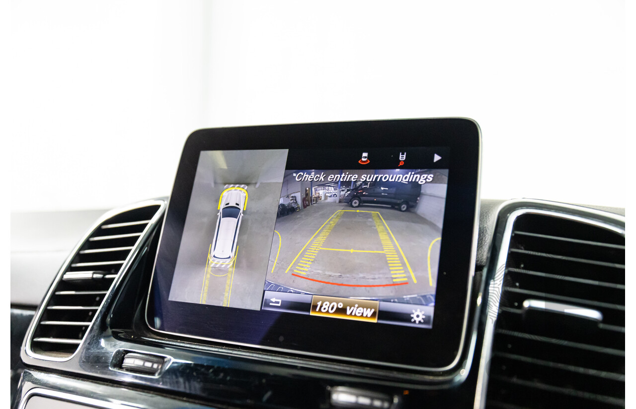 7/2018 Mercedes-Benz GLS 350d AMG Line 4Matic (AWD) X166 MY17 4d Wagon Iridium Silver Metallic Turbo Diesel V6 3.0L