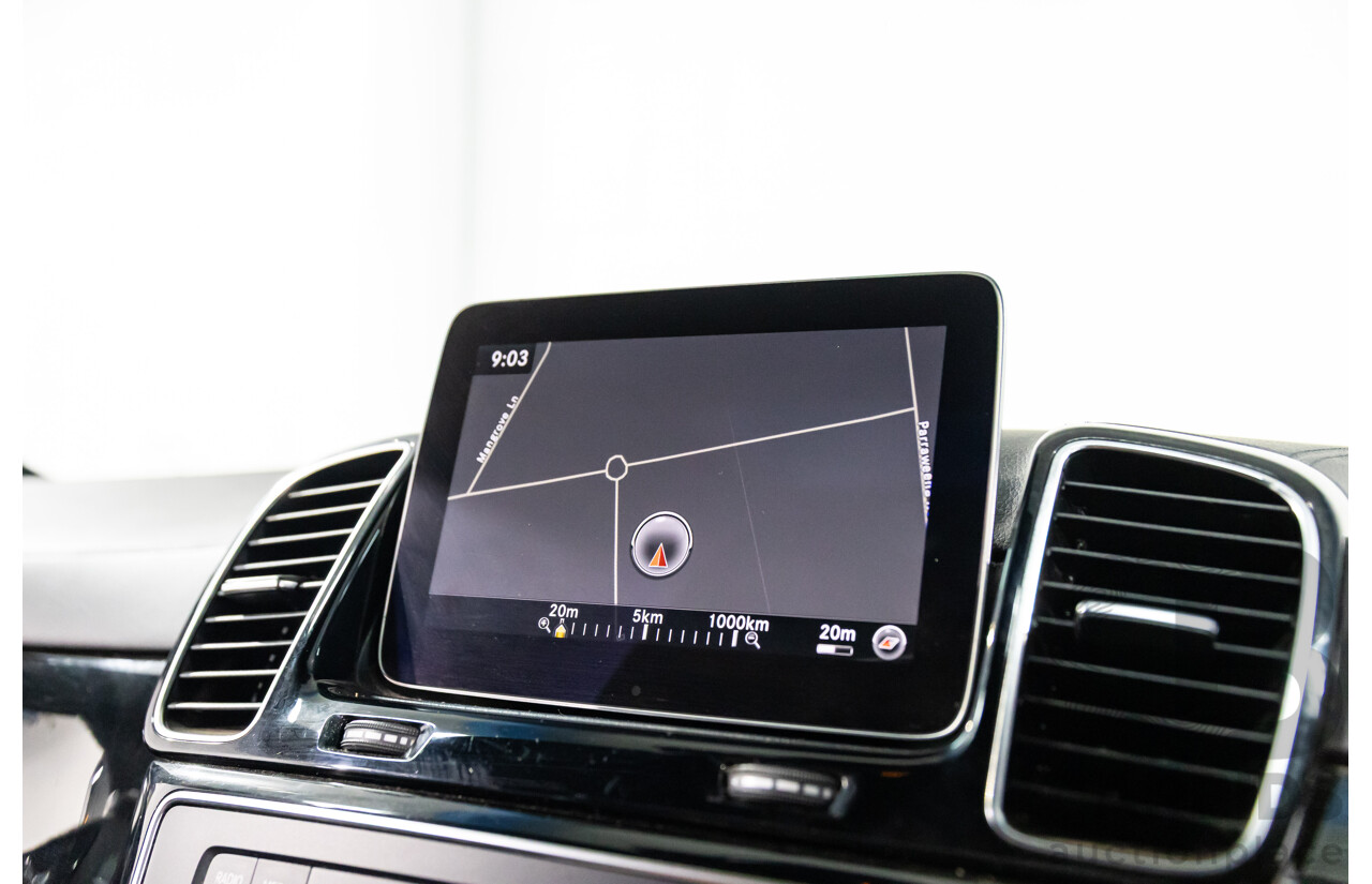 7/2018 Mercedes-Benz GLS 350d AMG Line 4Matic (AWD) X166 MY17 4d Wagon Iridium Silver Metallic Turbo Diesel V6 3.0L