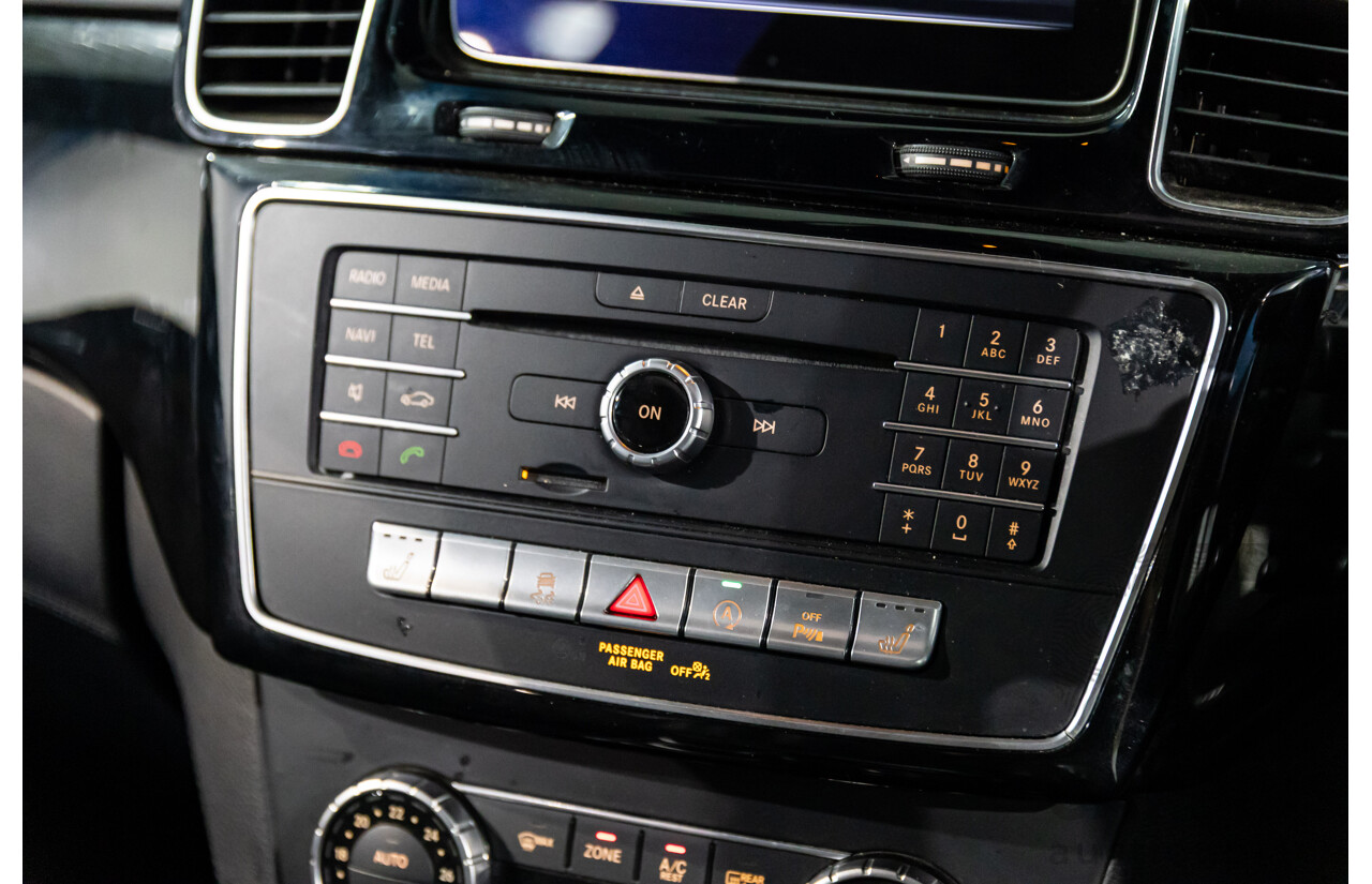 7/2018 Mercedes-Benz GLS 350d AMG Line 4Matic (AWD) X166 MY17 4d Wagon Iridium Silver Metallic Turbo Diesel V6 3.0L