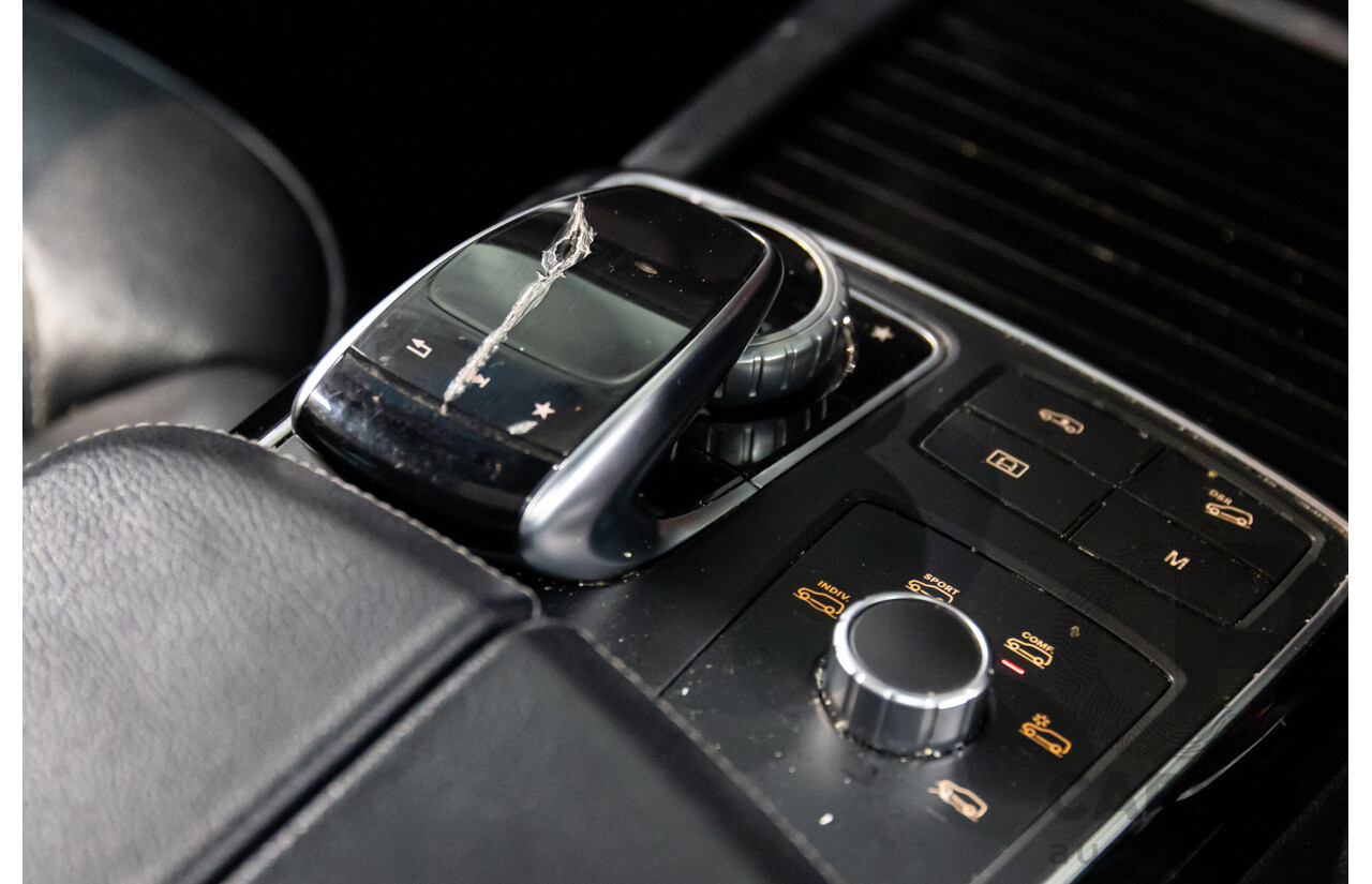 7/2018 Mercedes-Benz GLS 350d AMG Line 4Matic (AWD) X166 MY17 4d Wagon Iridium Silver Metallic Turbo Diesel V6 3.0L