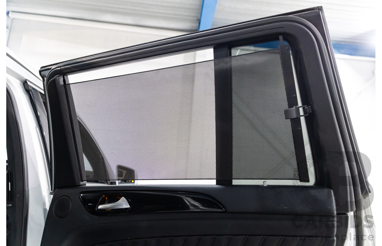 7/2018 Mercedes-Benz GLS 350d AMG Line 4Matic (AWD) X166 MY17 4d Wagon Iridium Silver Metallic Turbo Diesel V6 3.0L