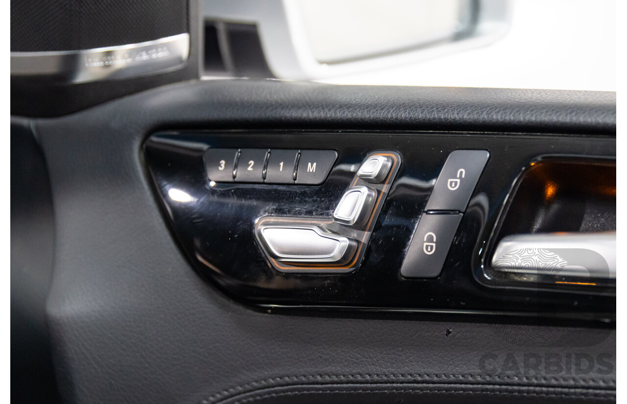 7/2018 Mercedes-Benz GLS 350d AMG Line 4Matic (AWD) X166 MY17 4d Wagon Iridium Silver Metallic Turbo Diesel V6 3.0L