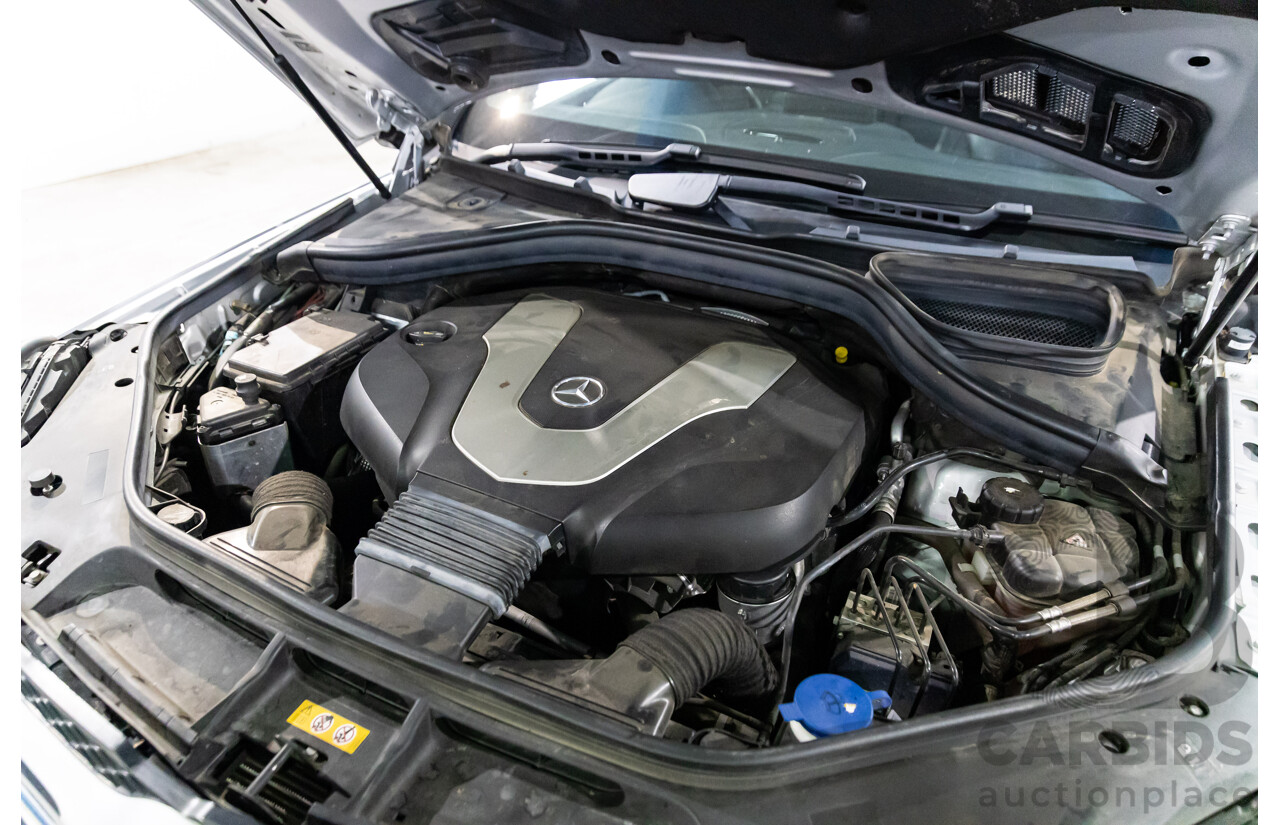 7/2018 Mercedes-Benz GLS 350d AMG Line 4Matic (AWD) X166 MY17 4d Wagon Iridium Silver Metallic Turbo Diesel V6 3.0L