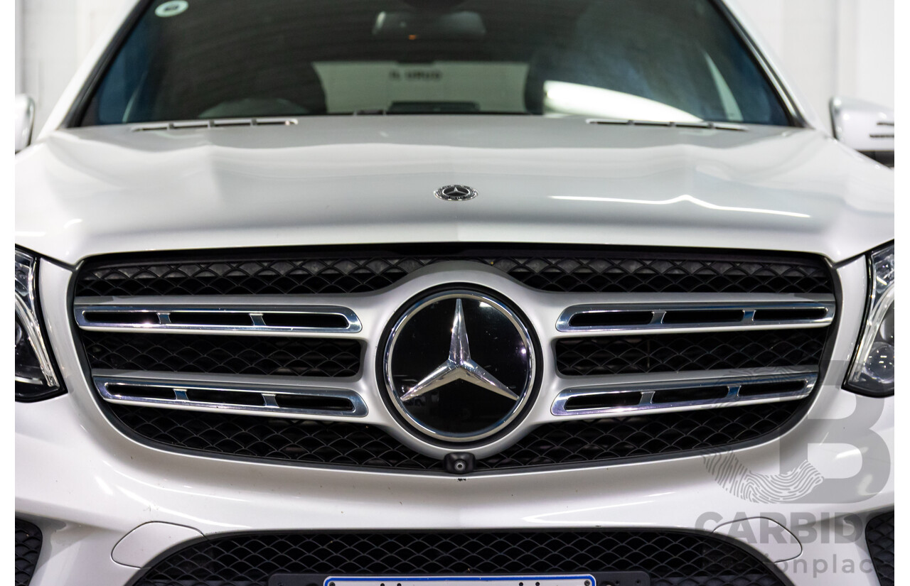 7/2018 Mercedes-Benz GLS 350d AMG Line 4Matic (AWD) X166 MY17 4d Wagon Iridium Silver Metallic Turbo Diesel V6 3.0L