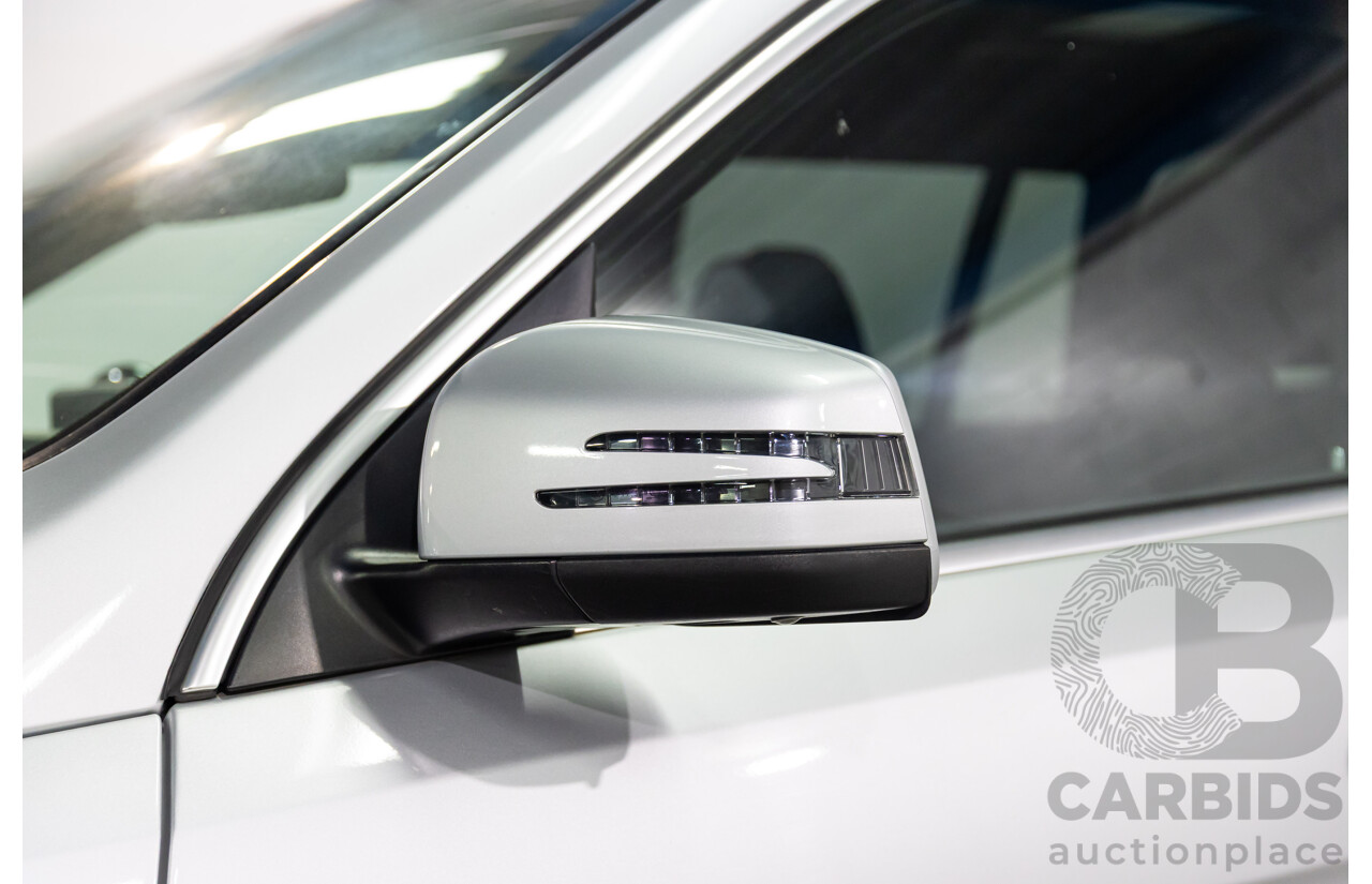 7/2018 Mercedes-Benz GLS 350d AMG Line 4Matic (AWD) X166 MY17 4d Wagon Iridium Silver Metallic Turbo Diesel V6 3.0L