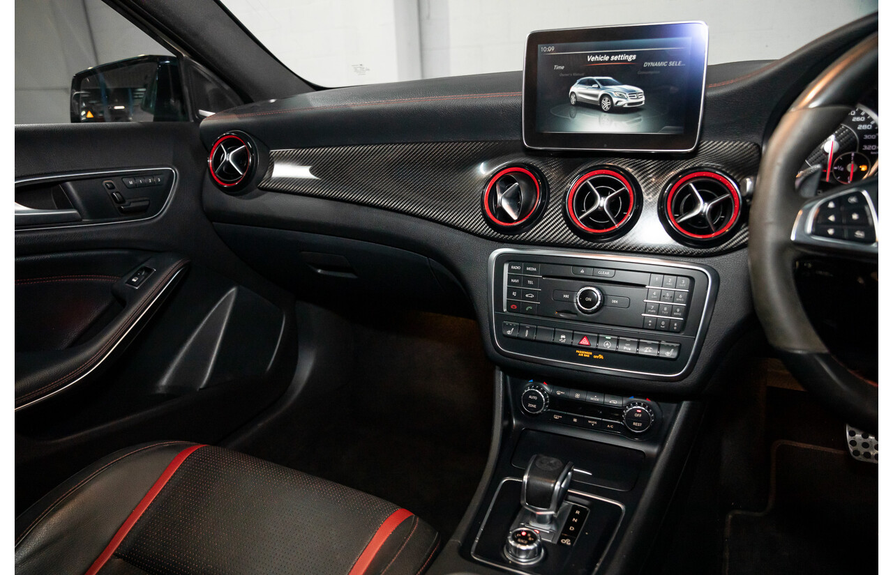 05/2016 Mercedes-Benz GLA 45 AMG 4Matic (AWD) X156 MY16 4d Wagon Cirrus White Turbo 2.0L