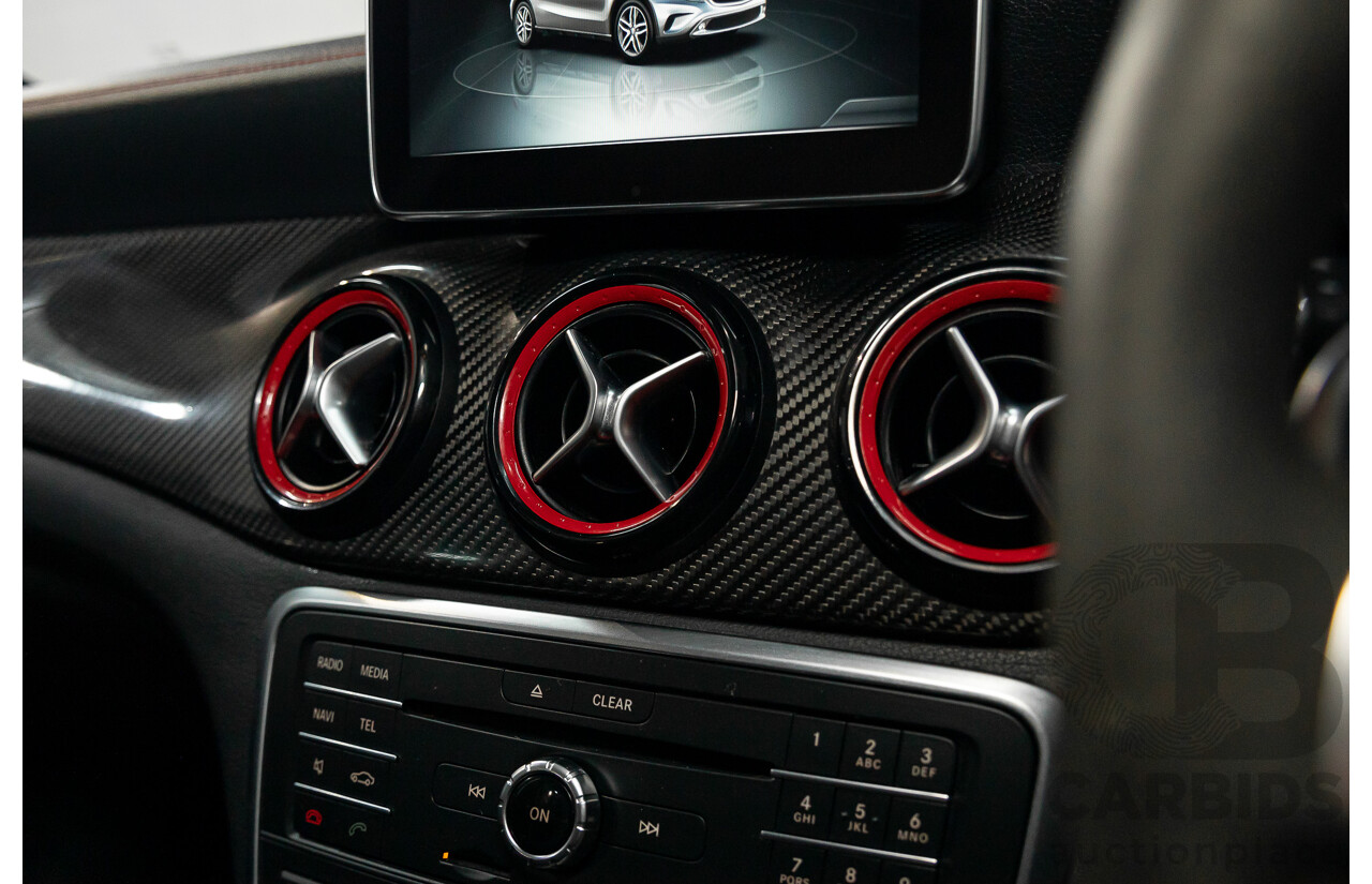 05/2016 Mercedes-Benz GLA 45 AMG 4Matic (AWD) X156 MY16 4d Wagon Cirrus White Turbo 2.0L