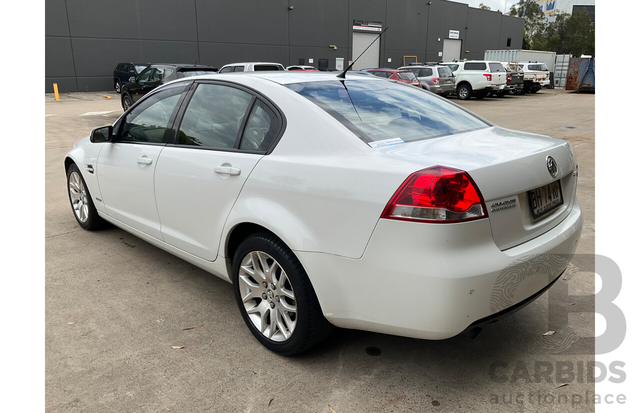 6/2010 Holden Commodore International VE MY10 4d Sedan Heron White V6 3.0L