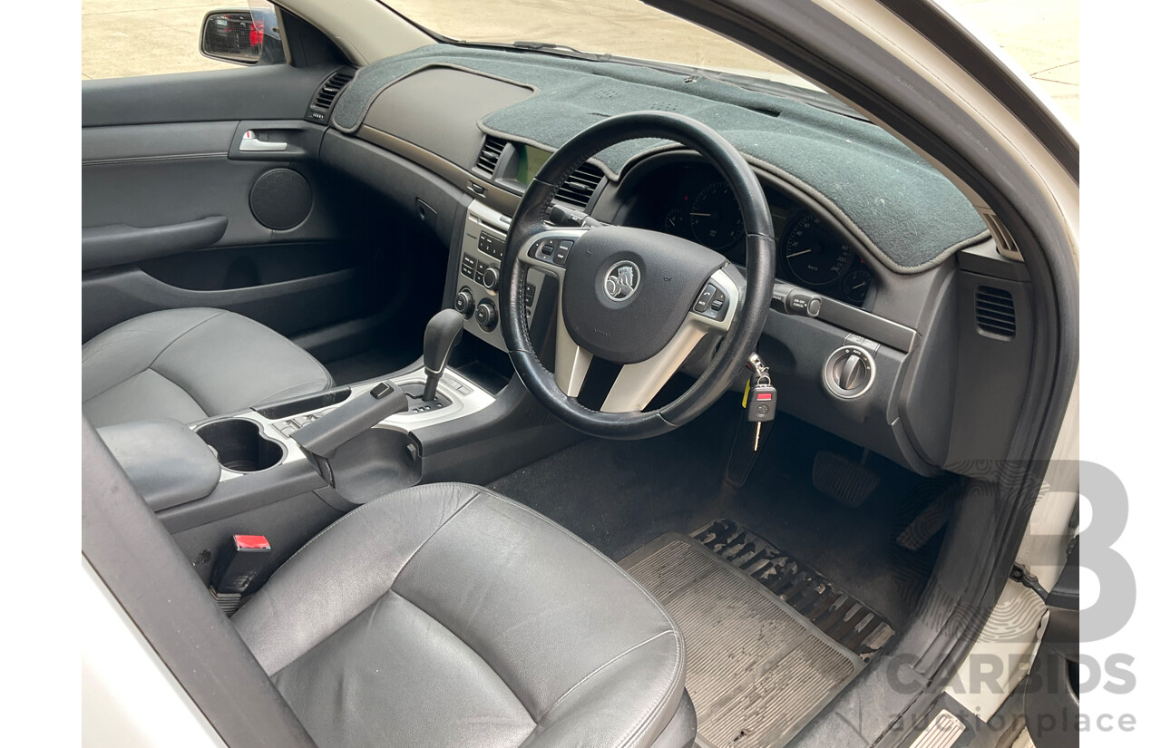 6/2010 Holden Commodore International VE MY10 4d Sedan Heron White V6 3.0L