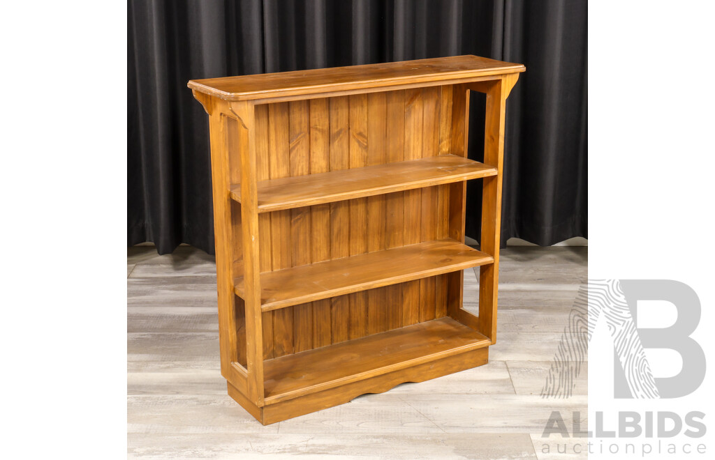 Timber Open Bookcase