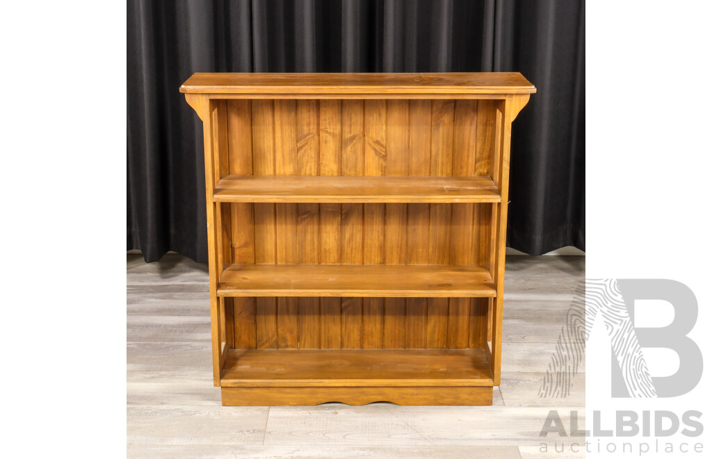 Timber Open Bookcase