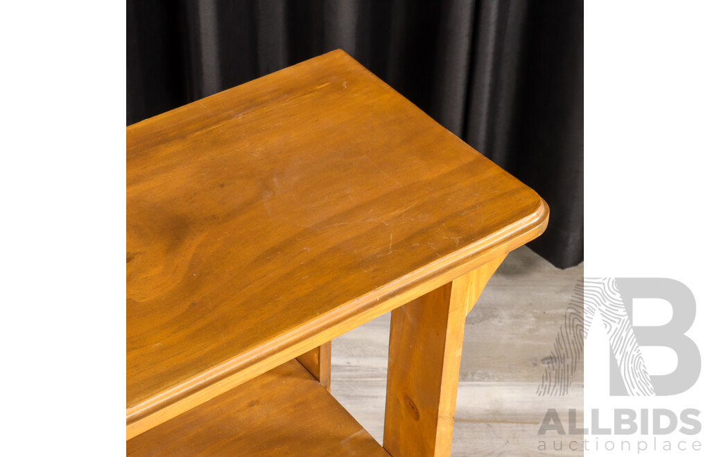 Timber Open Bookcase