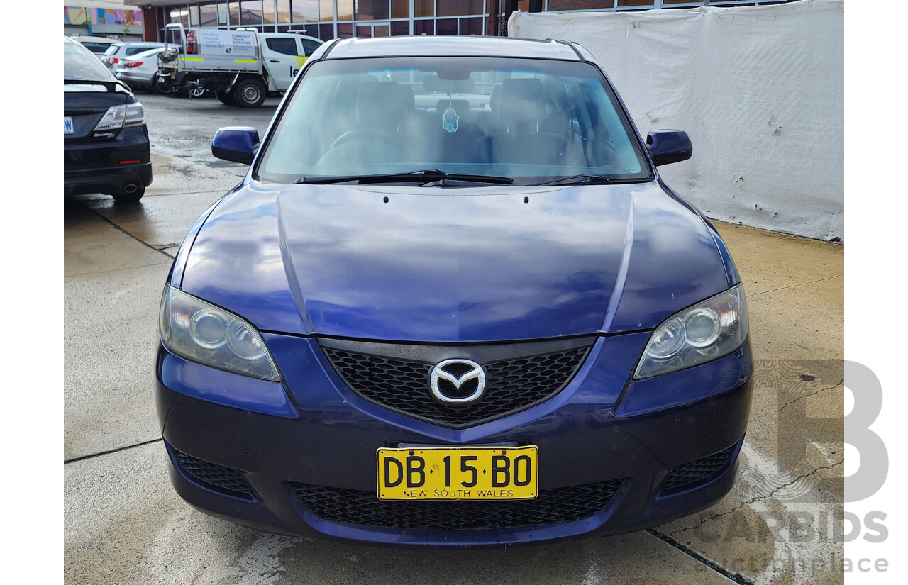 5/2005 Mazda Mazda3 MAXX BK 4d Sedan Blue 2.0L