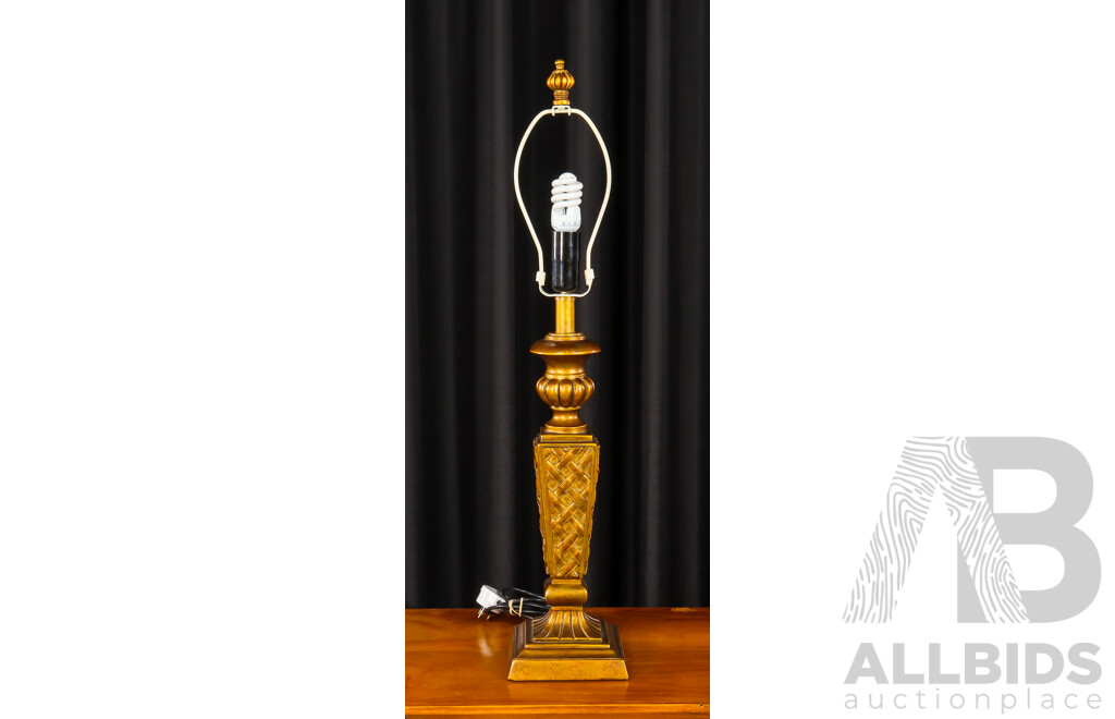 Gilt Table Lamp