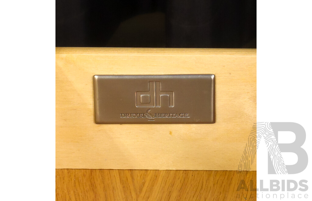 Pair of Drexel Heritage Single Drawer Side Tables