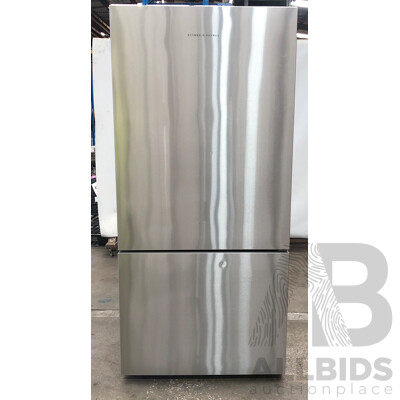 Fisher and Paykel 520 Litre Bottom Mount Stainless Steel Fridge/Freezer