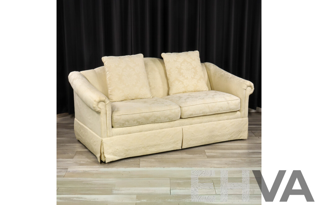 Drexel Heritage Fabric Two and a Half Seater Lounge