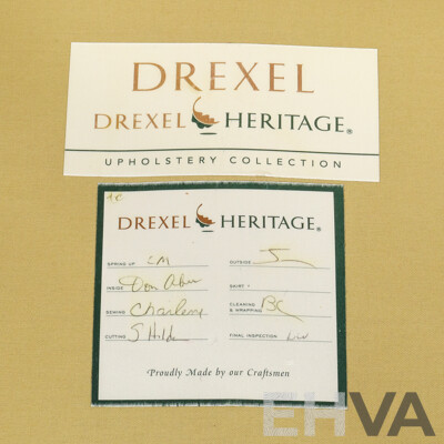 Drexel Heritage Fabric Two and a Half Seater Lounge