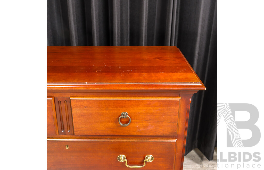 Georgian Style Chest on Chest by Drexel Furniture