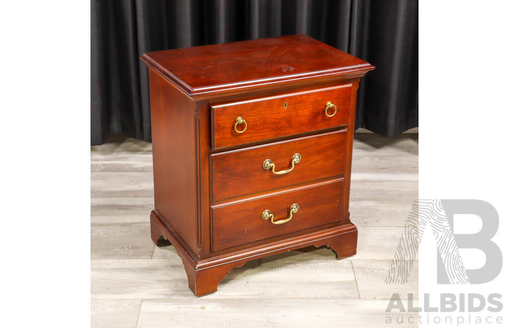 Drexel Georgian Style Bedside Cabinet