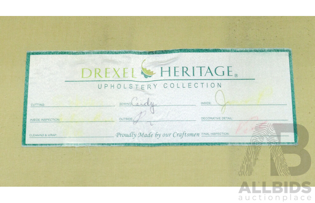 Drexel Heritage Two and a Half Seater Fabric Lounge