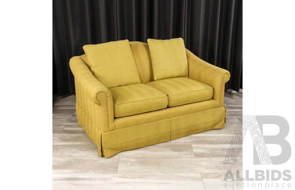 Pair of Drexel Heritage Two Seater Lounges