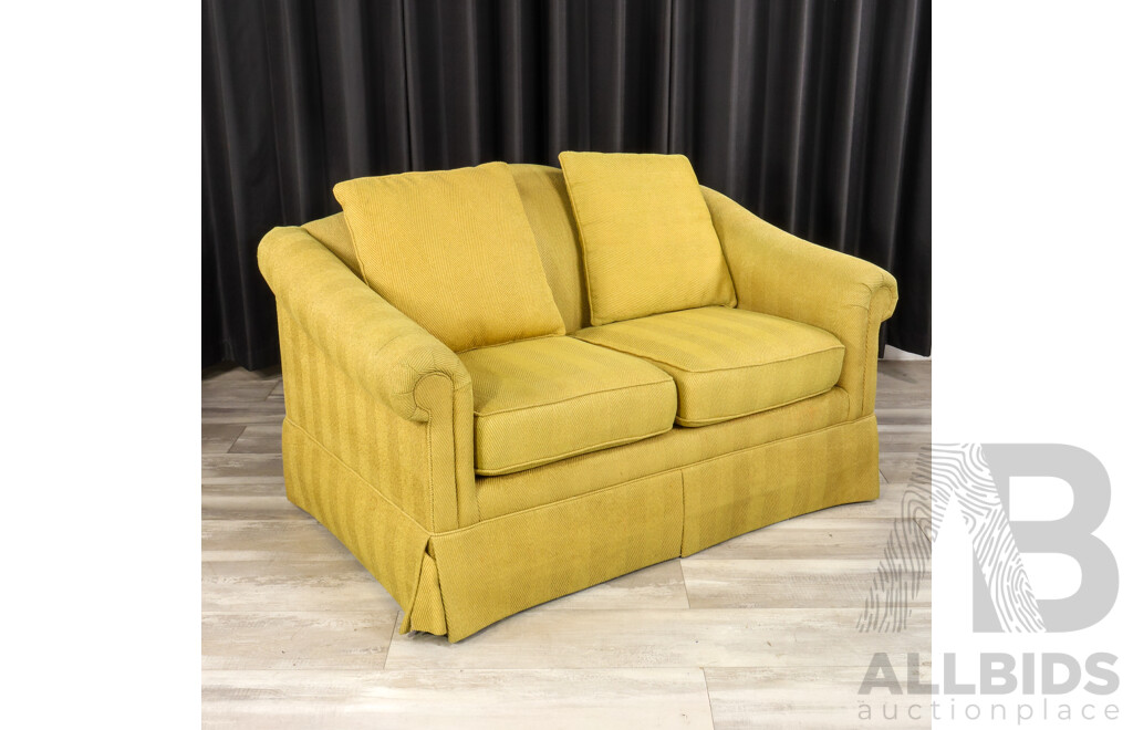 Pair of Drexel Heritage Two Seater Lounges