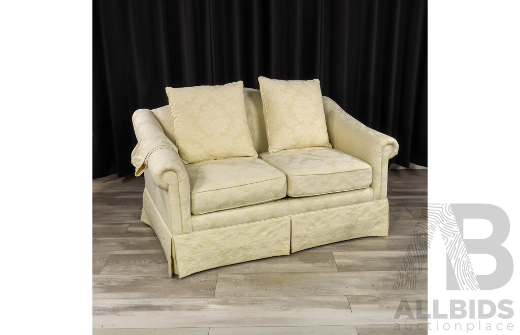 Pair of Drexel Heritage Two Seater Lounges