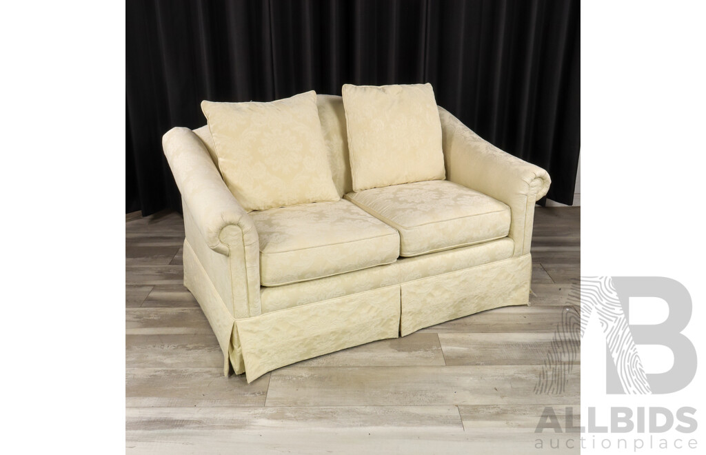 Pair of Drexel Heritage Two Seater Lounges