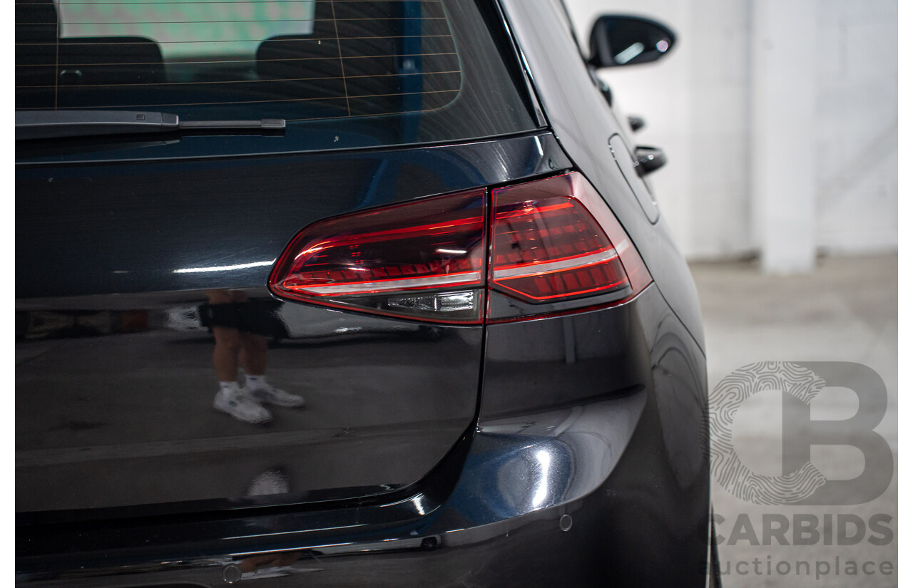 8/2016 Volkswagen Golf GTi AU MY16 5d Hatchback Deep Black Pearl Turbo 2.0L