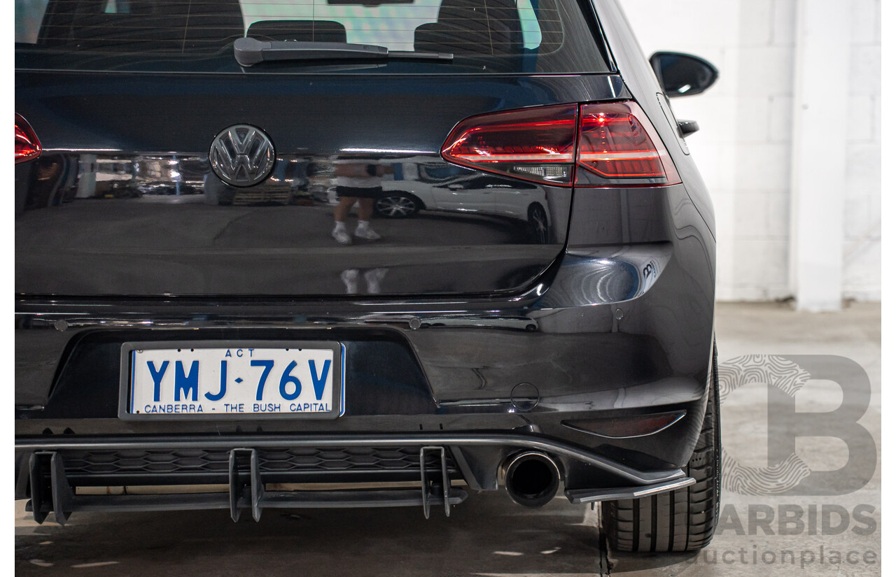 8/2016 Volkswagen Golf GTi AU MY16 5d Hatchback Deep Black Pearl Turbo 2.0L