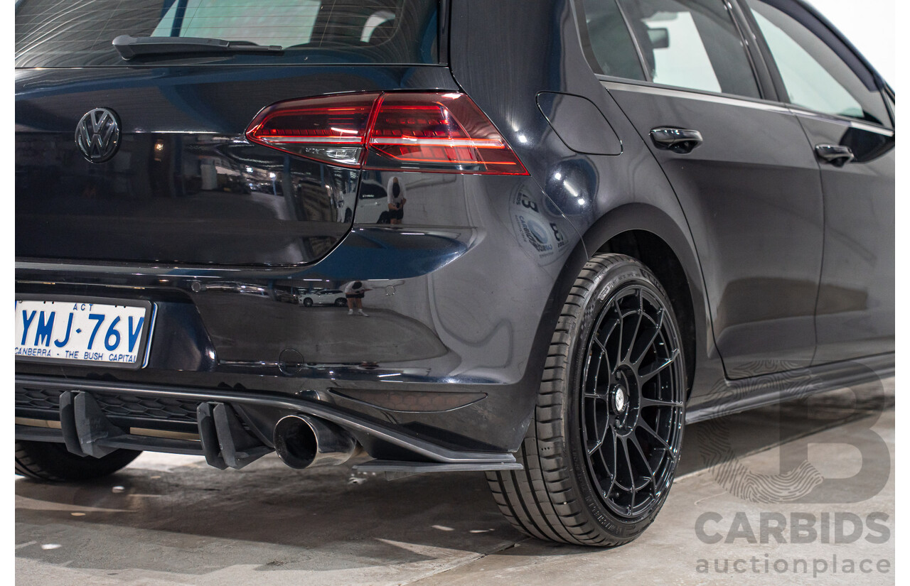 8/2016 Volkswagen Golf GTi AU MY16 5d Hatchback Deep Black Pearl Turbo 2.0L