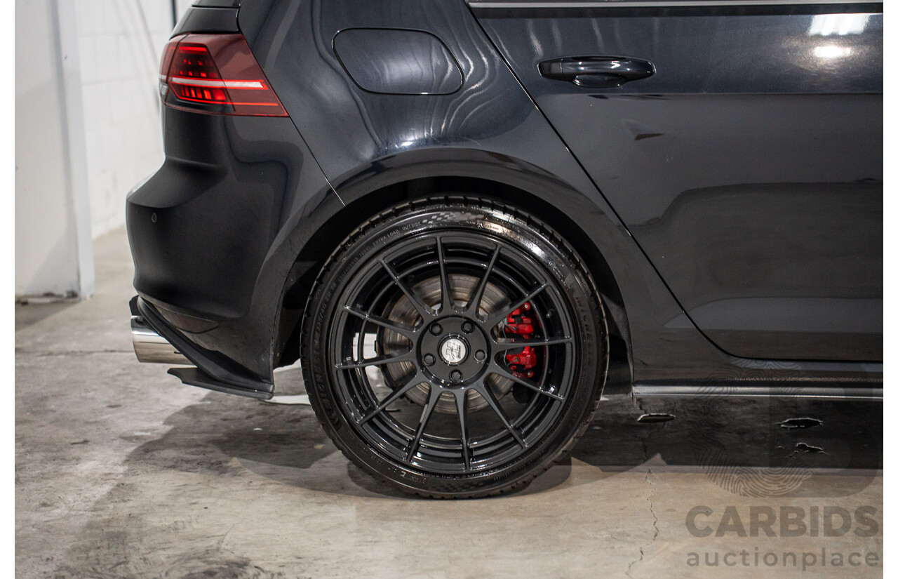 8/2016 Volkswagen Golf GTi AU MY16 5d Hatchback Deep Black Pearl Turbo 2.0L