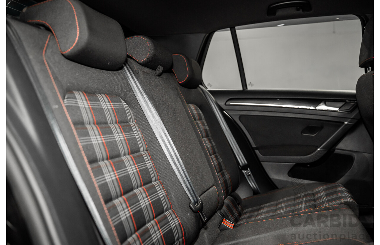 8/2016 Volkswagen Golf GTi AU MY16 5d Hatchback Deep Black Pearl Turbo 2.0L