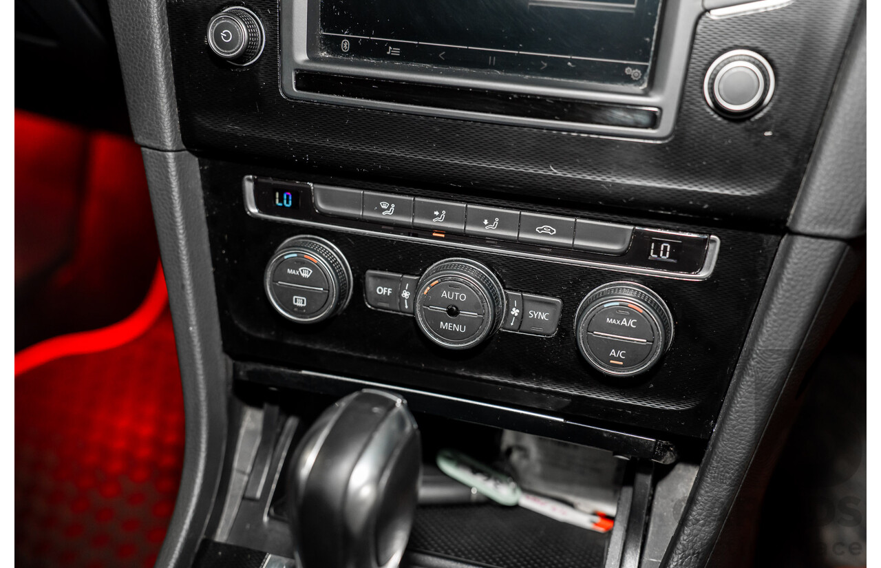 8/2016 Volkswagen Golf GTi AU MY16 5d Hatchback Deep Black Pearl Turbo 2.0L