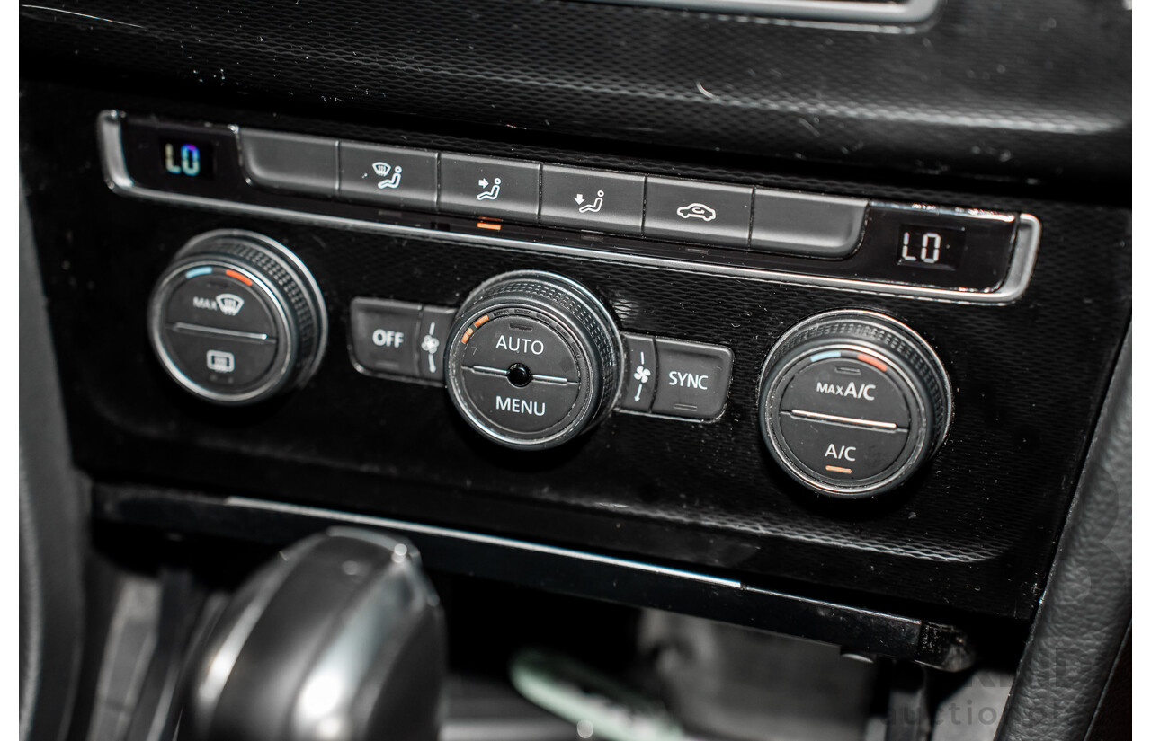 8/2016 Volkswagen Golf GTi AU MY16 5d Hatchback Deep Black Pearl Turbo 2.0L