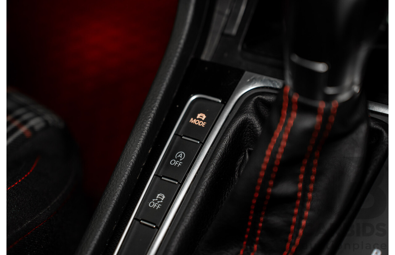 8/2016 Volkswagen Golf GTi AU MY16 5d Hatchback Deep Black Pearl Turbo 2.0L