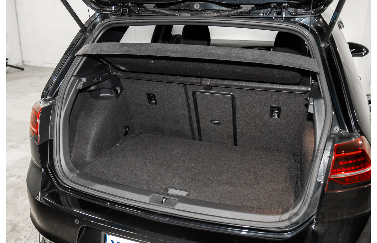 8/2016 Volkswagen Golf GTi AU MY16 5d Hatchback Deep Black Pearl Turbo 2.0L