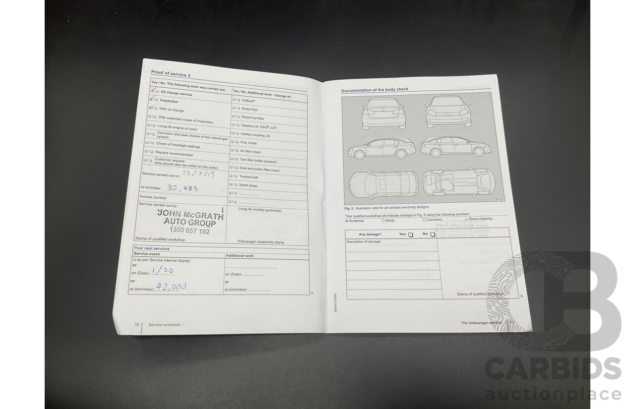 8/2016 Volkswagen Golf GTi AU MY16 5d Hatchback Deep Black Pearl Turbo 2.0L