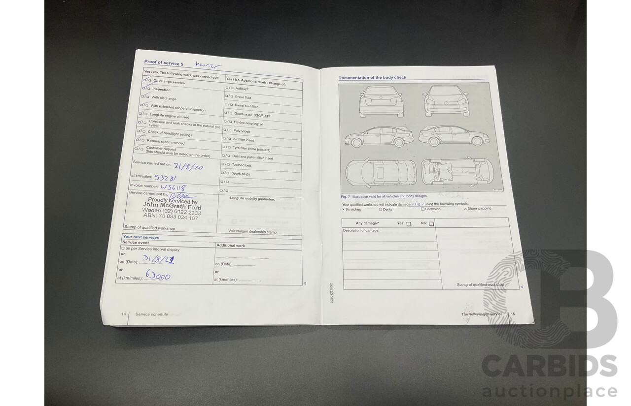 8/2016 Volkswagen Golf GTi AU MY16 5d Hatchback Deep Black Pearl Turbo 2.0L