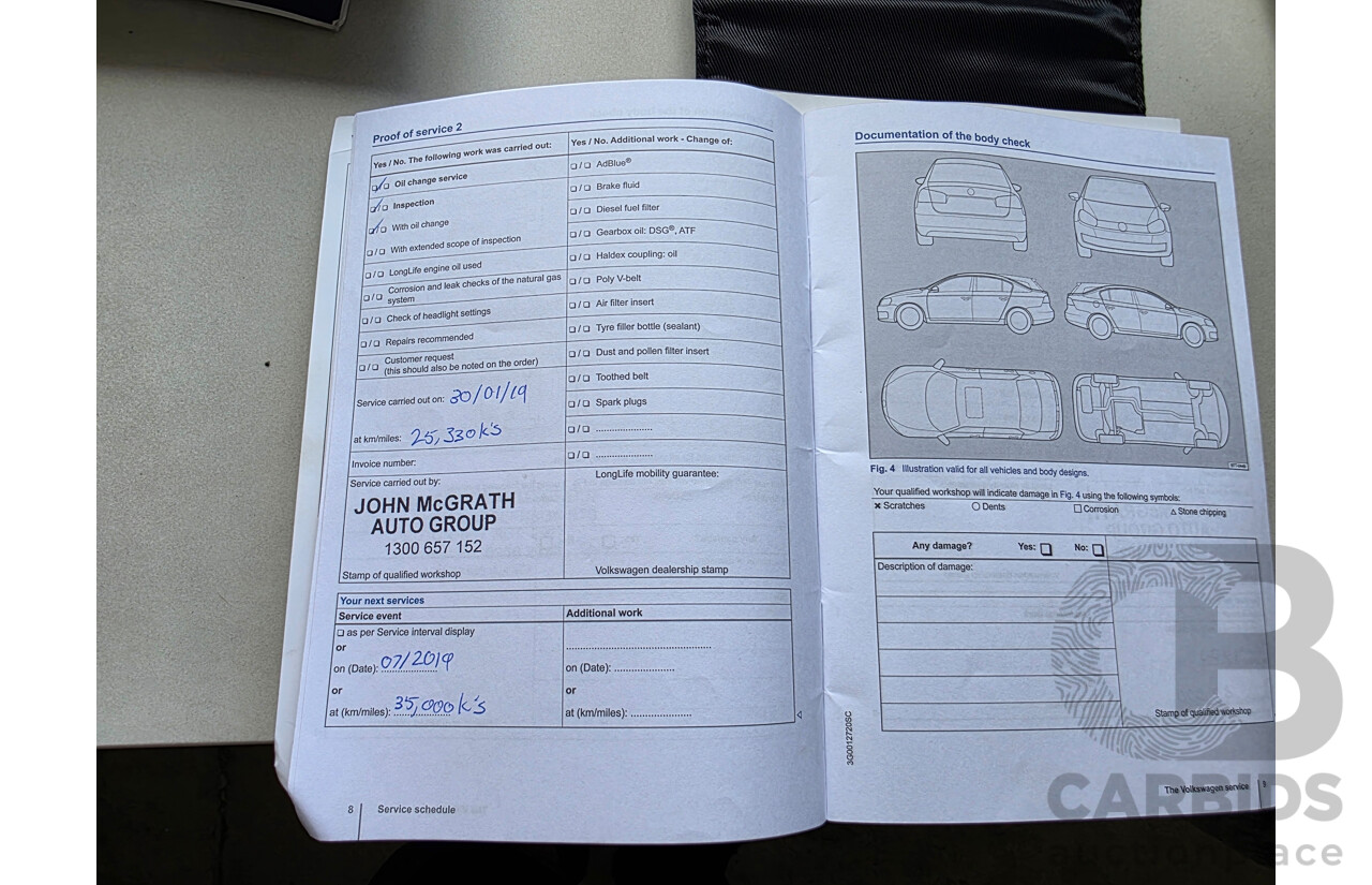 8/2016 Volkswagen Golf GTi AU MY16 5D Hatchback Deep Black Pearlescent Turbo 2.0L