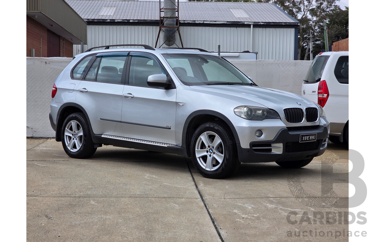 5/2008 BMW X5 3.0D E70 4d Wagon Silver Turbo Diesel 3.0L - 7 Seats