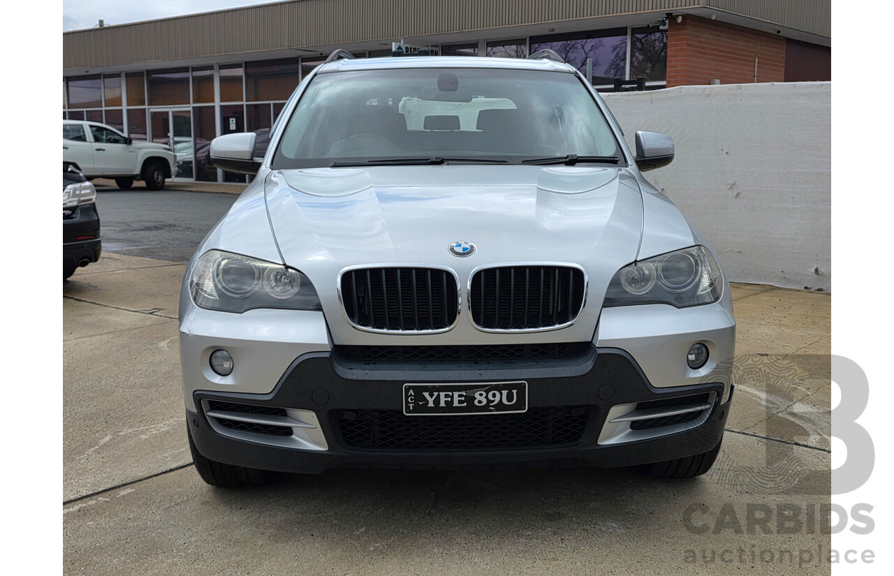 5/2008 BMW X5 3.0D E70 4d Wagon Silver Turbo Diesel 3.0L - 7 Seats