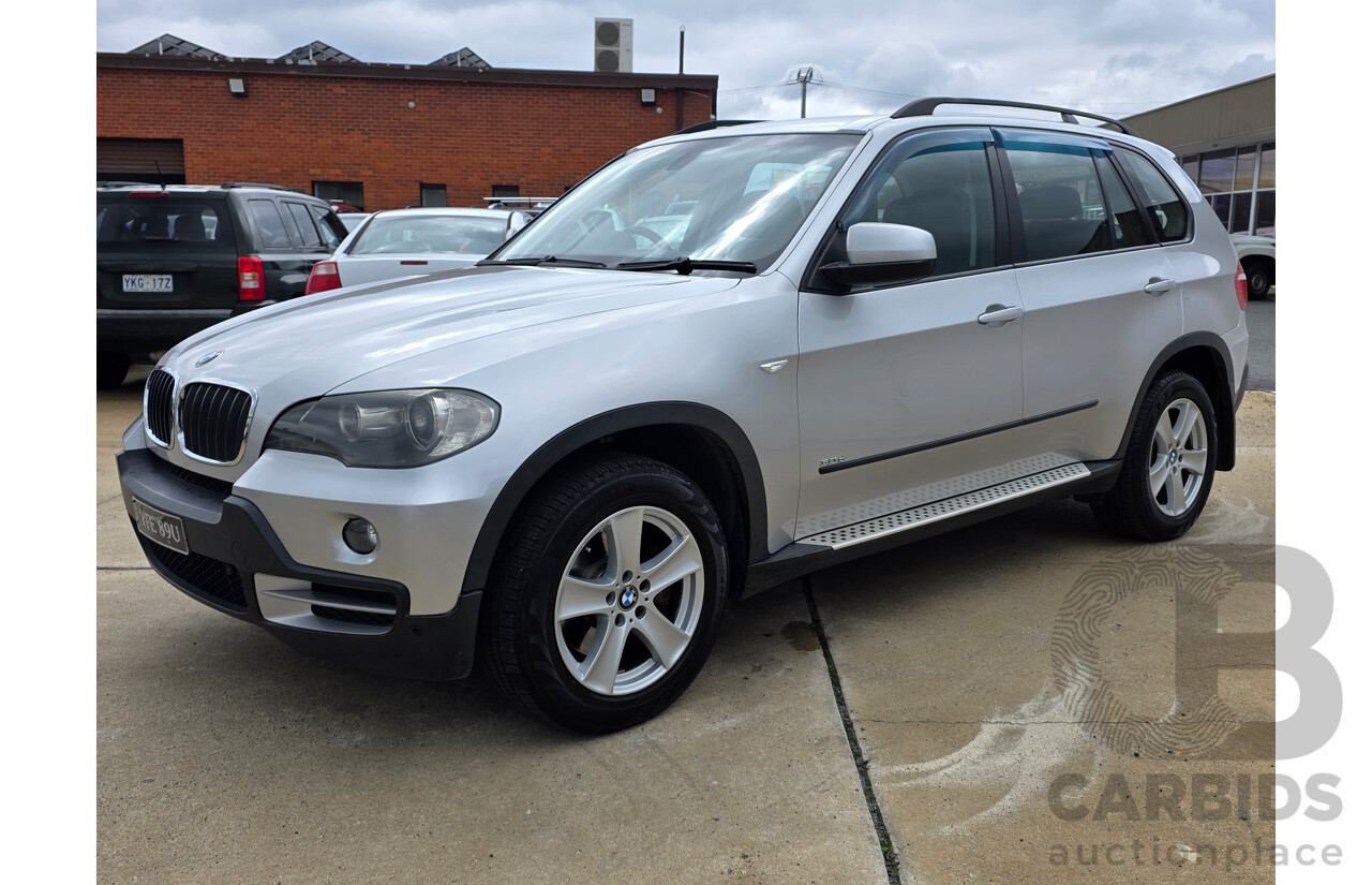 5/2008 BMW X5 3.0D E70 4d Wagon Silver Turbo Diesel 3.0L - 7 Seats