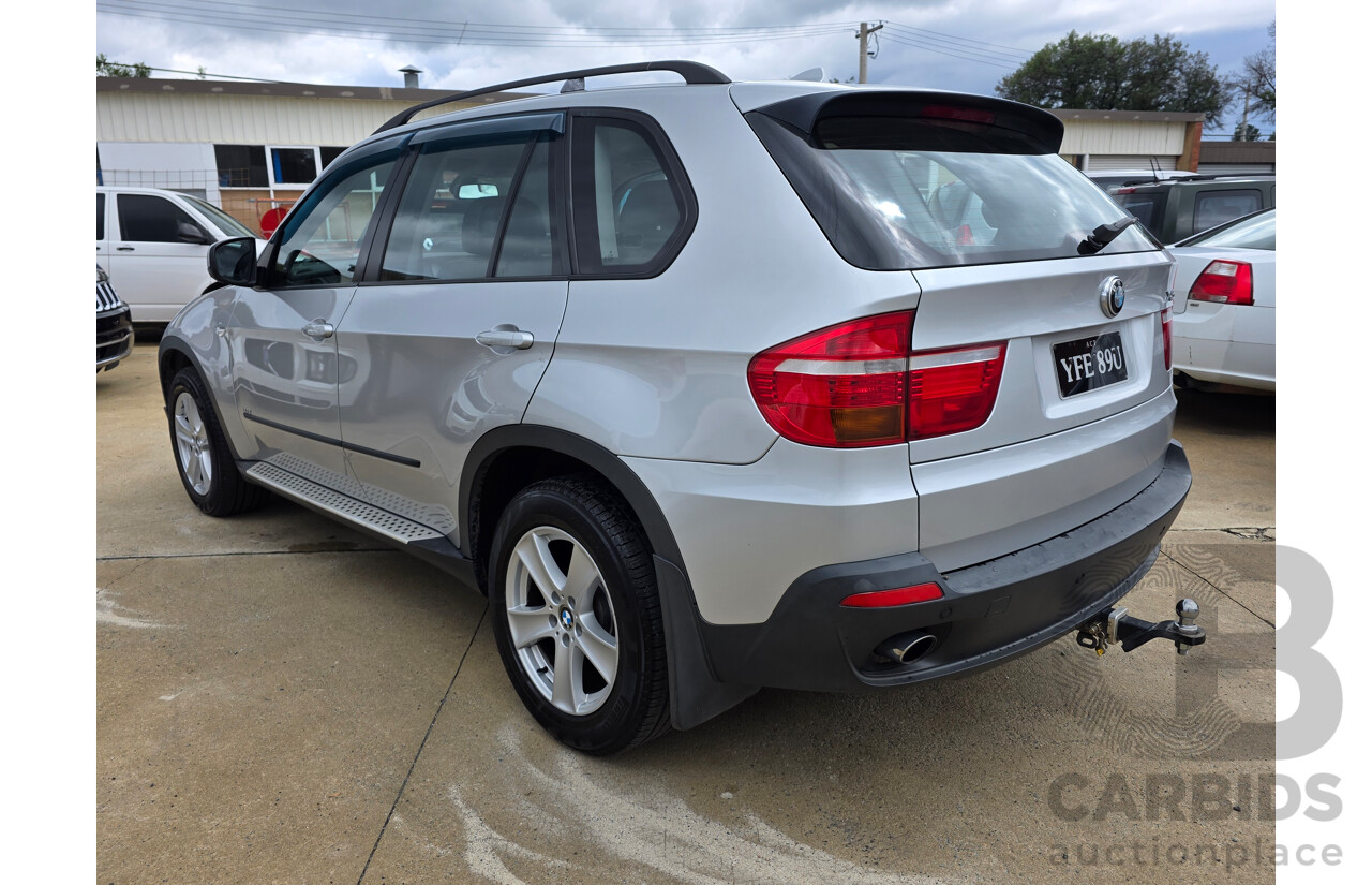 5/2008 BMW X5 3.0D E70 4d Wagon Silver Turbo Diesel 3.0L - 7 Seats