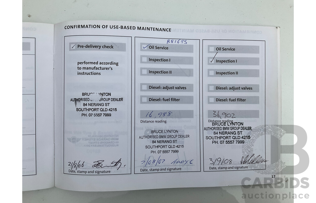 6/2006 Mini Cooper Park Lane R50 2d Hatchback Royal Grey Metallic/Silver Roof 1.6L