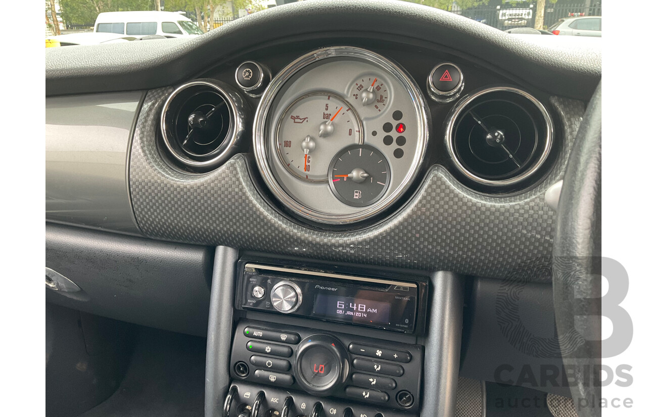 6/2006 Mini Cooper Park Lane R50 2d Hatchback Royal Grey Metallic/Silver Roof 1.6L