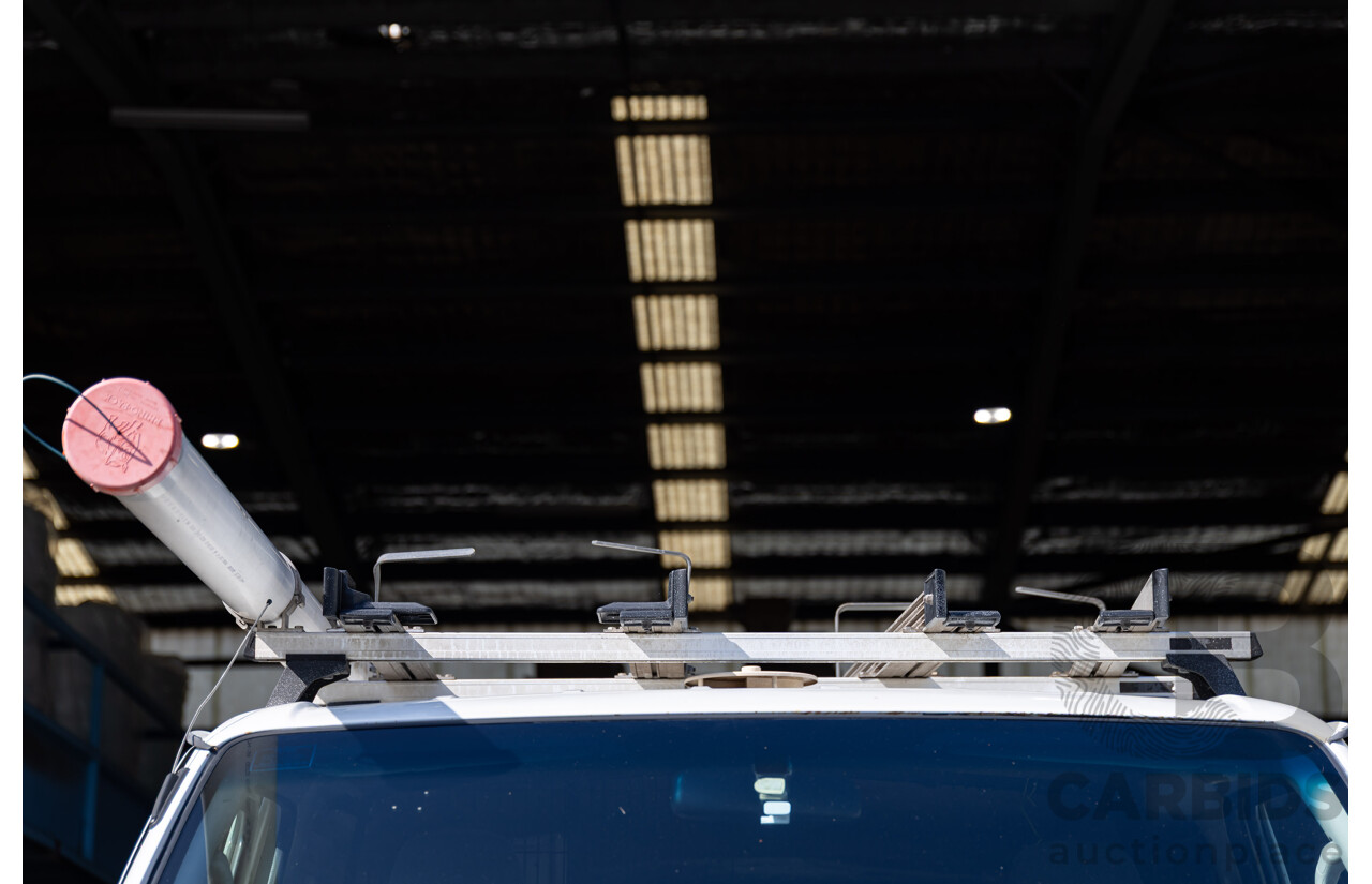 9/2008 Toyota Hiace LWB KDH201R MY07 Upgrade 4d Van Iceberg White Turbo Diesel 3.0L