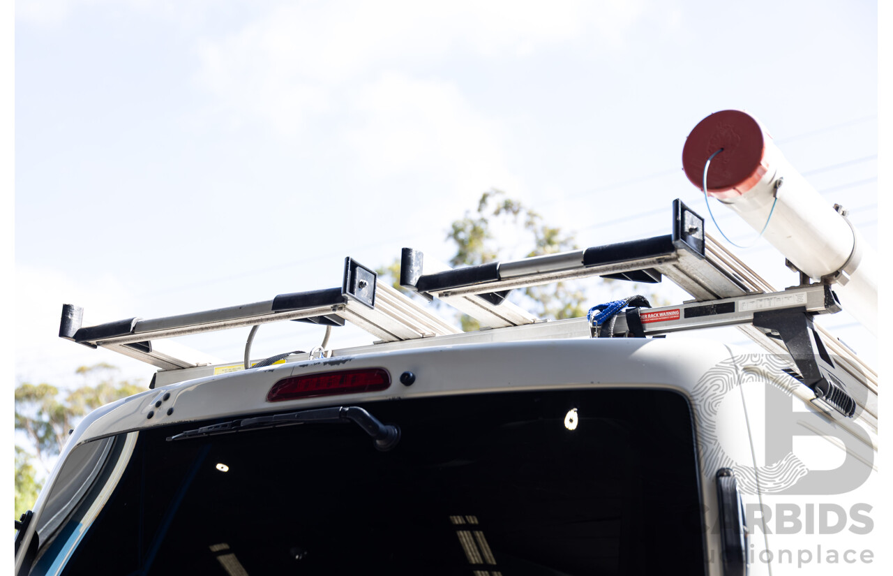 9/2008 Toyota Hiace LWB KDH201R MY07 Upgrade 4d Van Iceberg White Turbo Diesel 3.0L